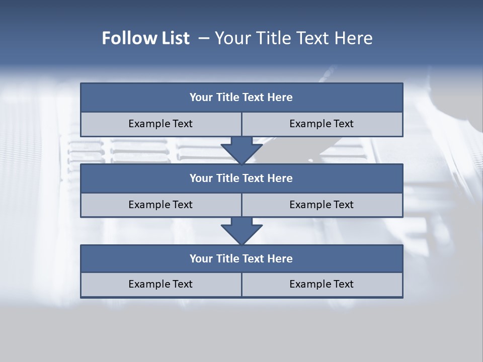 Keys Office White PowerPoint Template