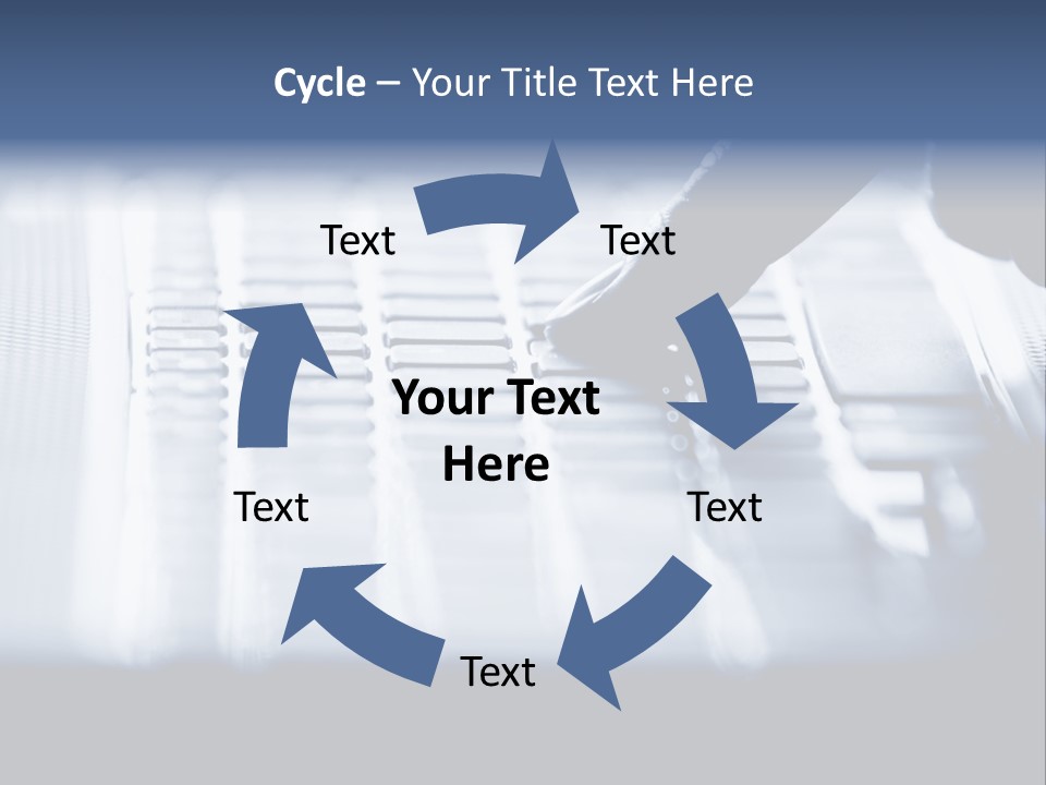 Keys Office White PowerPoint Template
