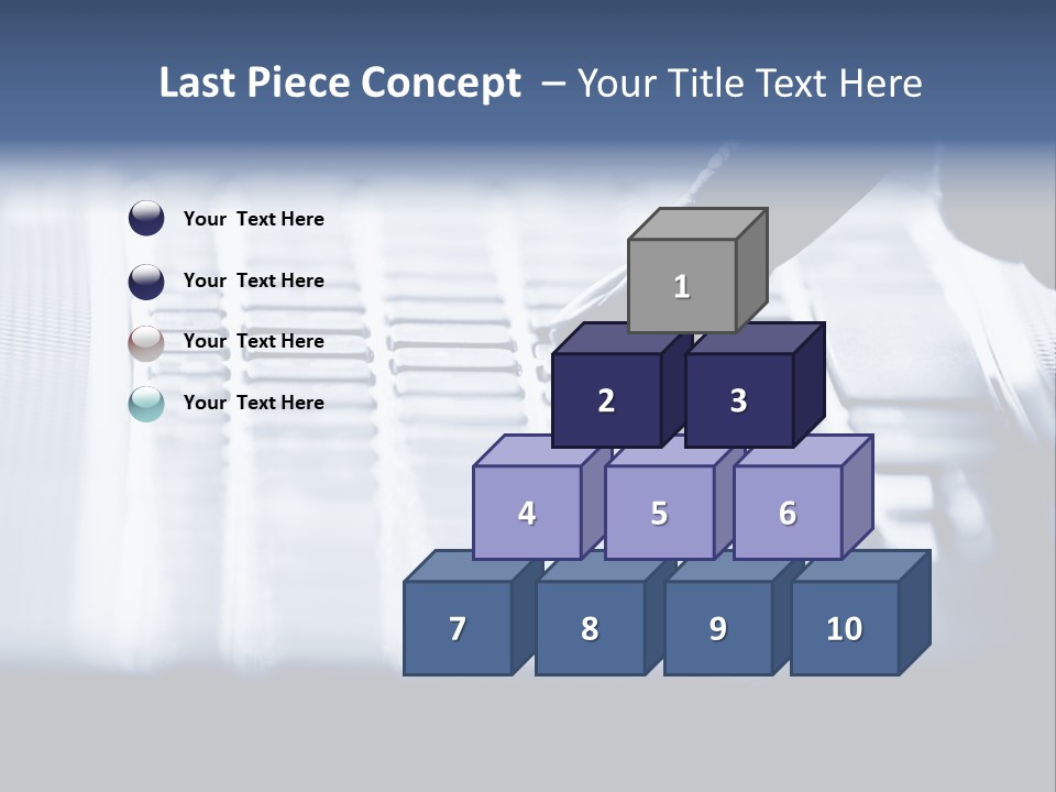 Keys Office White PowerPoint Template