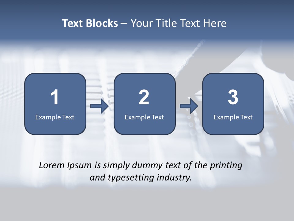 Keys Office White PowerPoint Template