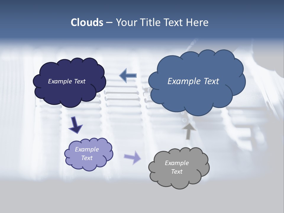 Keys Office White PowerPoint Template