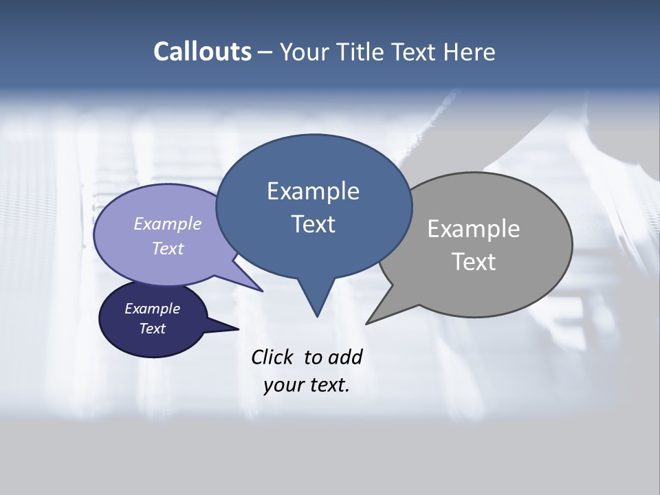 Keys Office White PowerPoint Template