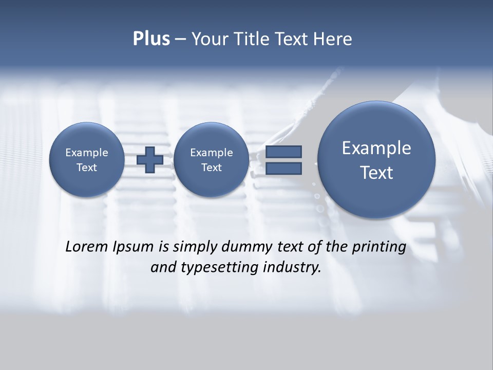 Keys Office White PowerPoint Template