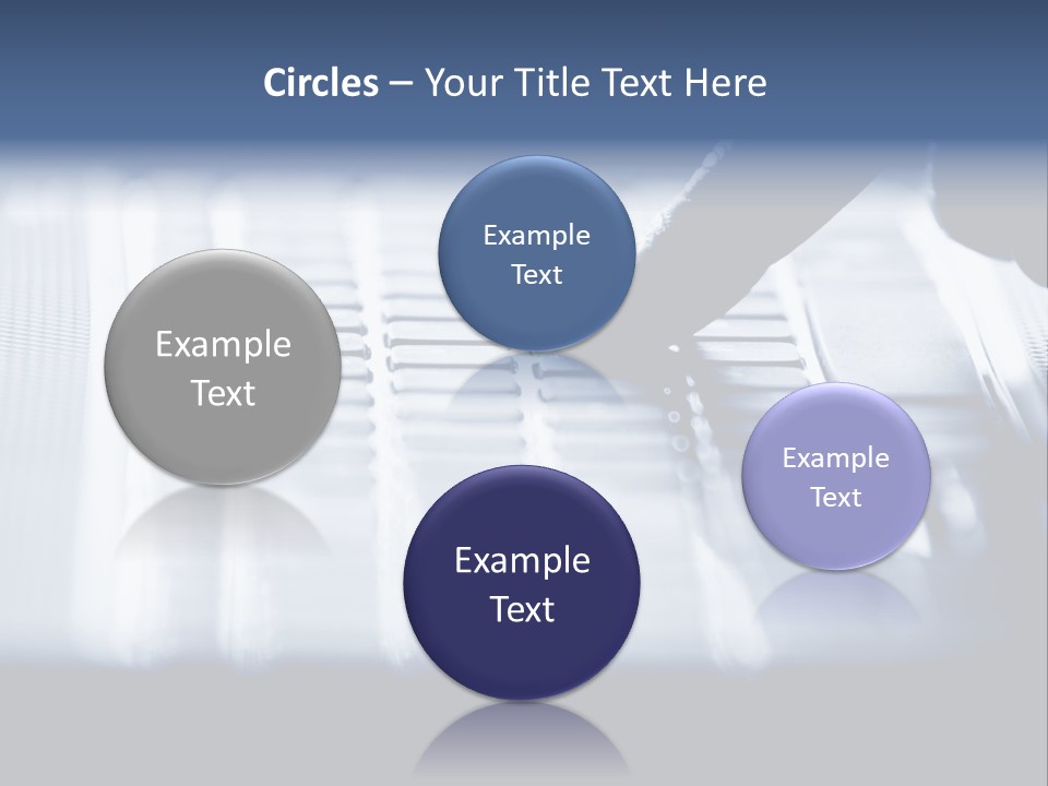 Keys Office White PowerPoint Template