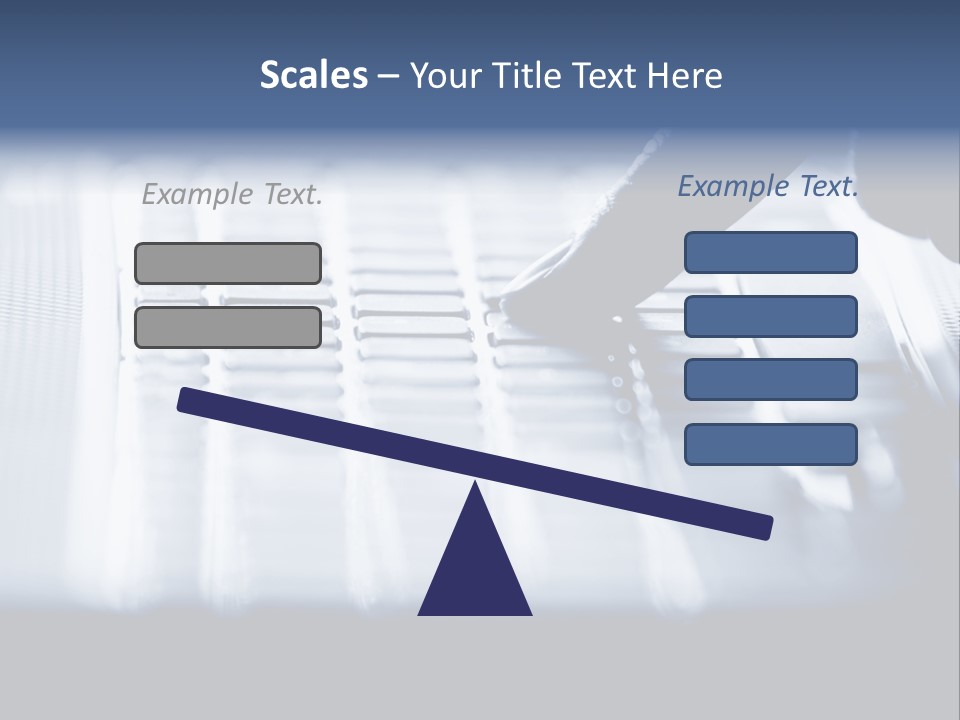 Keys Office White PowerPoint Template
