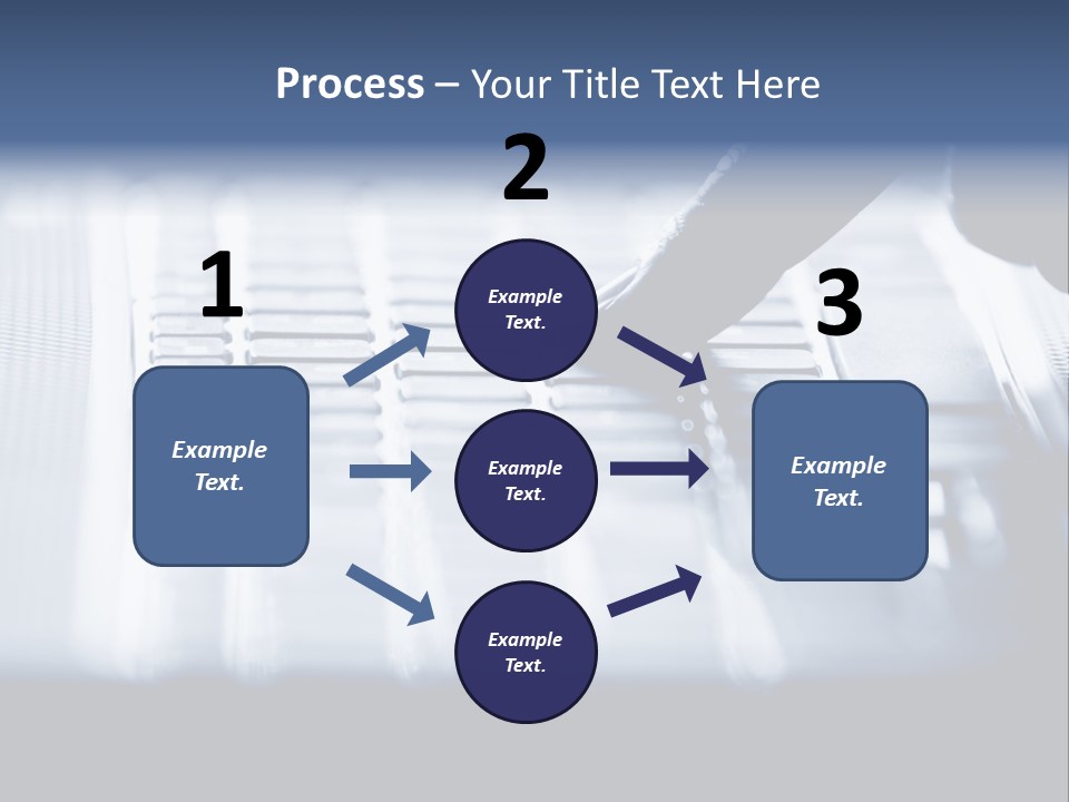 Keys Office White PowerPoint Template