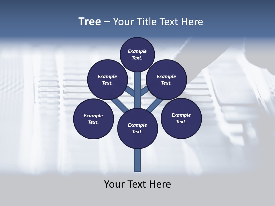 Keys Office White PowerPoint Template