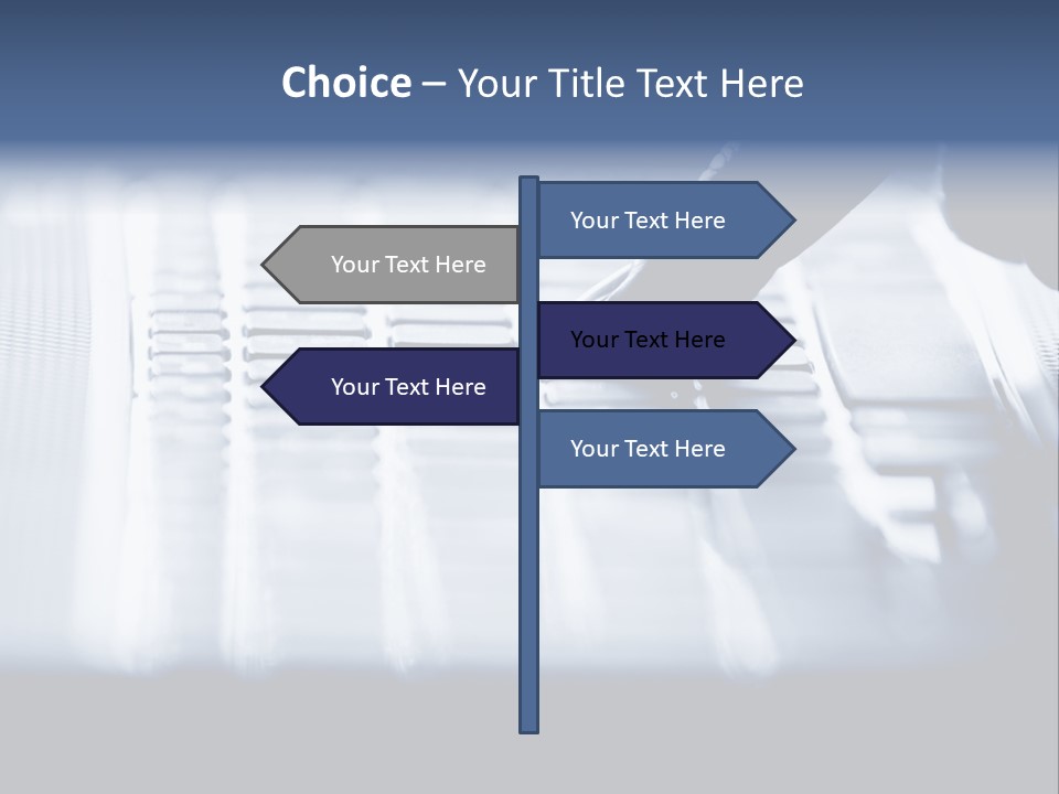 Keys Office White PowerPoint Template