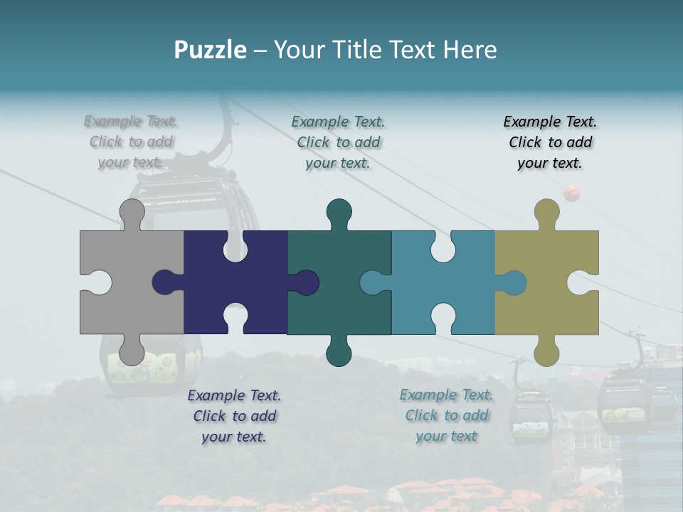 Urban Center Recreation PowerPoint Template