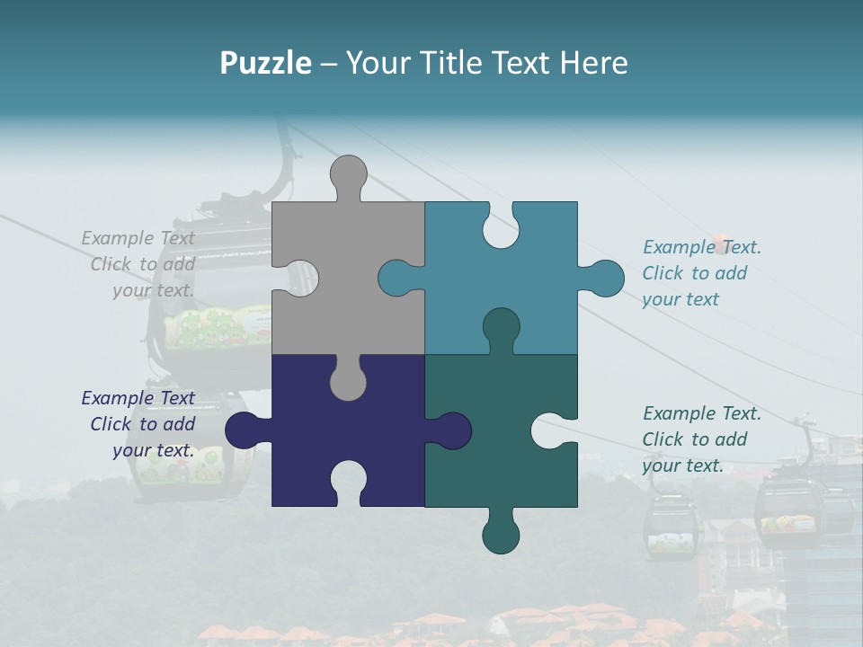 Urban Center Recreation PowerPoint Template