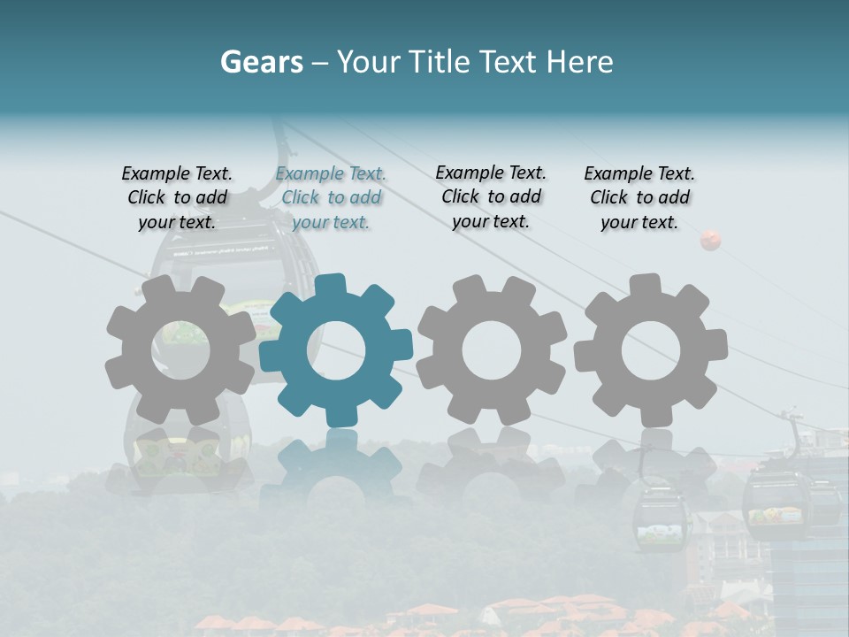 Urban Center Recreation PowerPoint Template