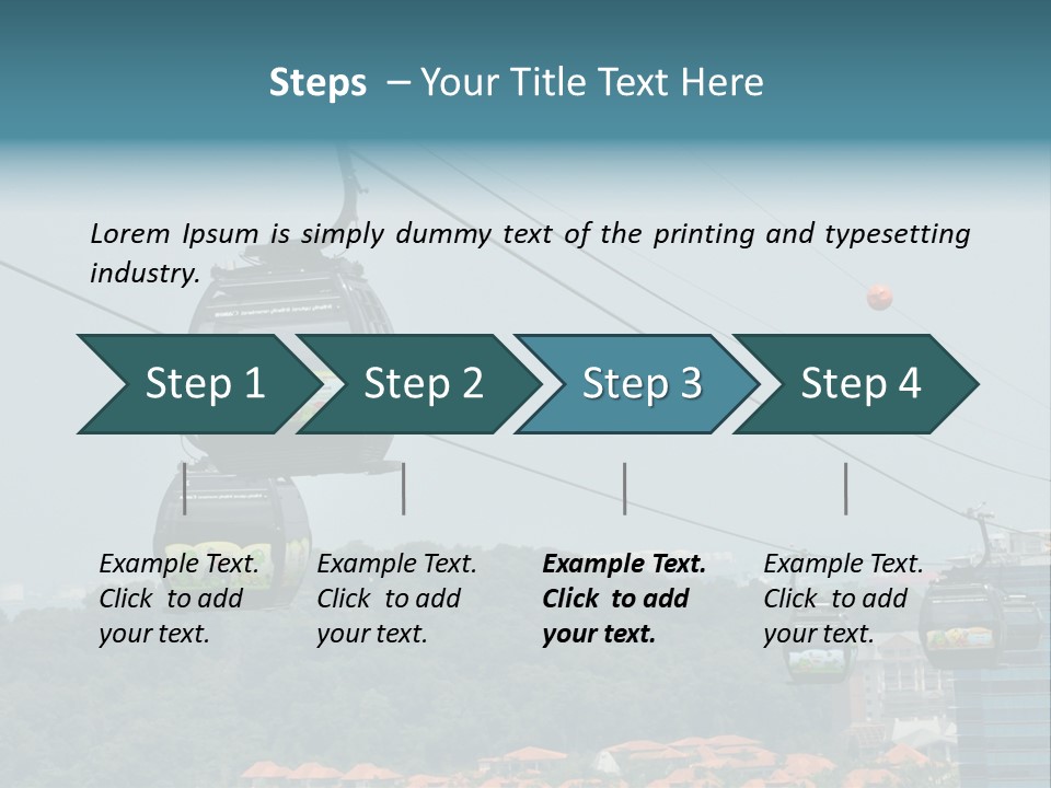 Urban Center Recreation PowerPoint Template