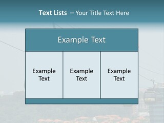 Urban Center Recreation PowerPoint Template
