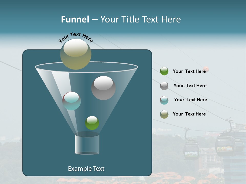 Urban Center Recreation PowerPoint Template