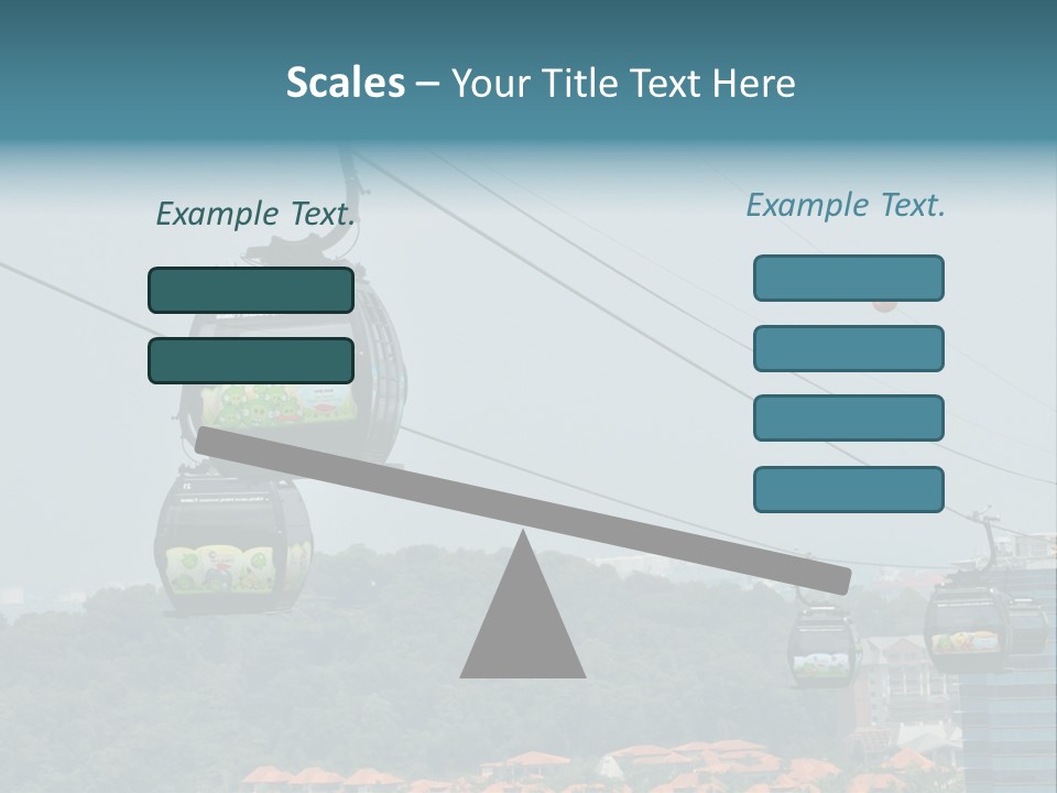 Urban Center Recreation PowerPoint Template