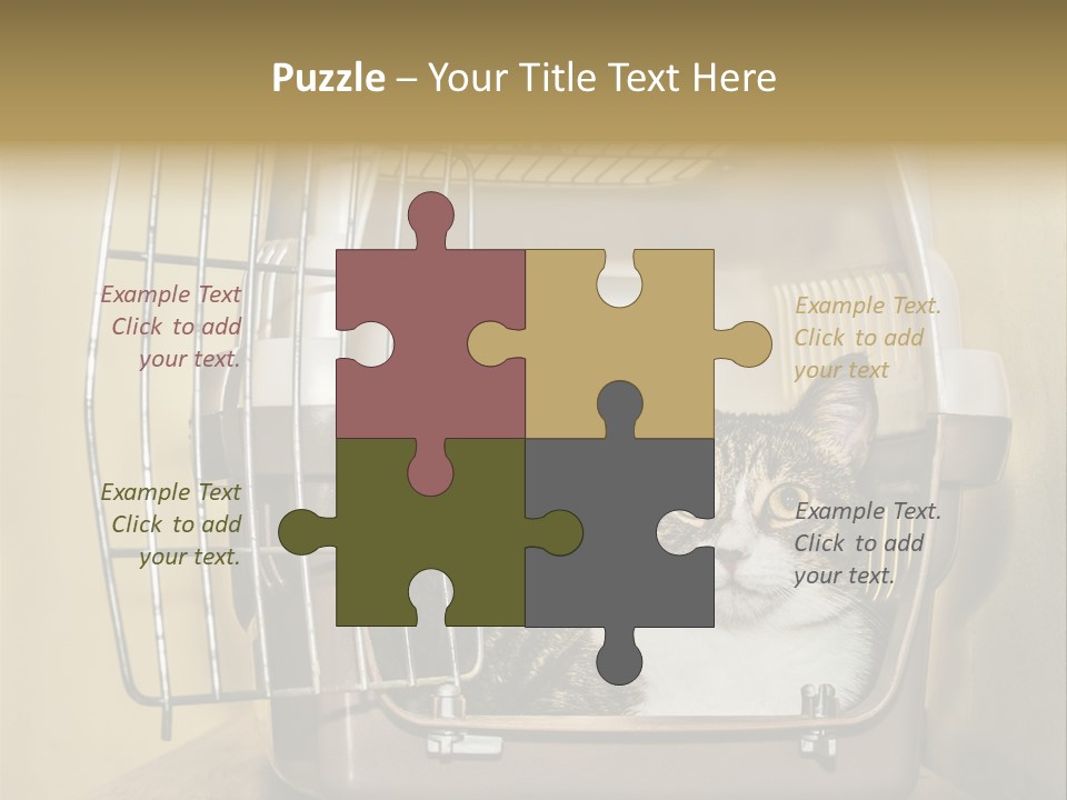 Transporter Security Box PowerPoint Template