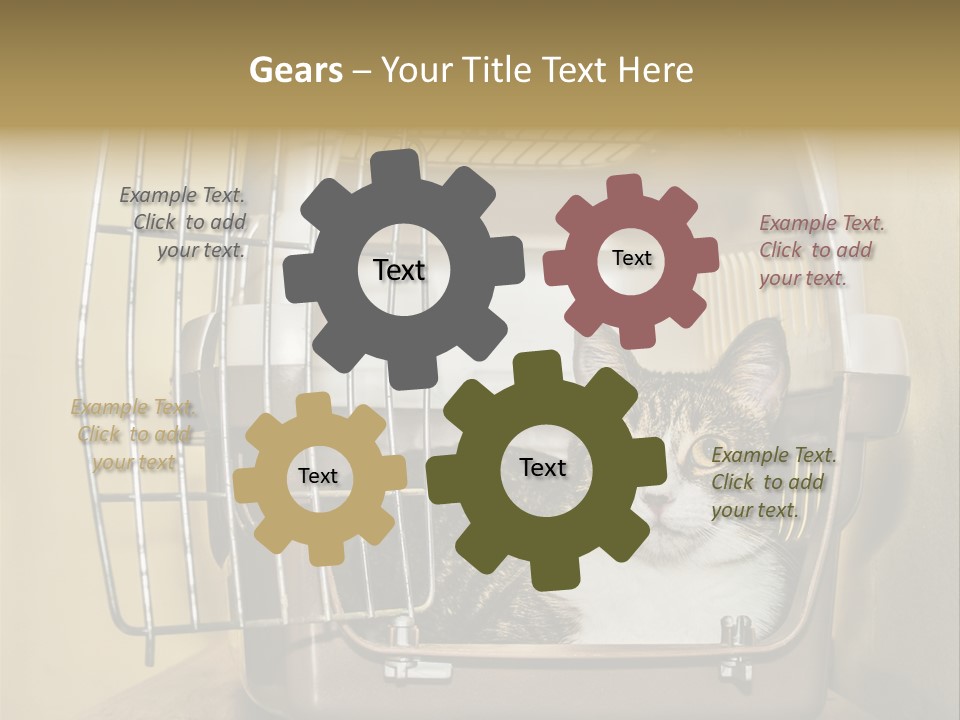 Transporter Security Box PowerPoint Template