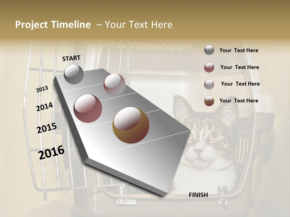 Transporter Security Box PowerPoint Template