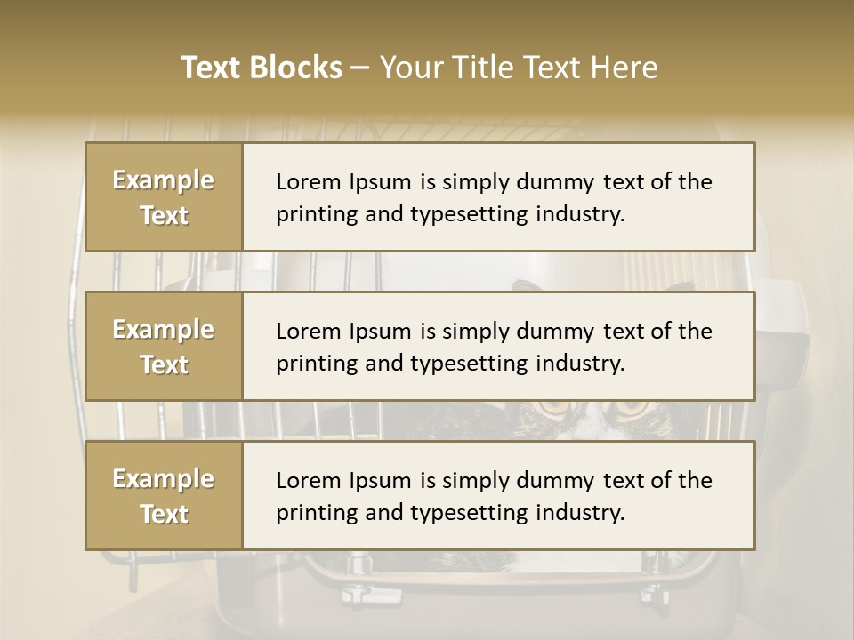 Transporter Security Box PowerPoint Template