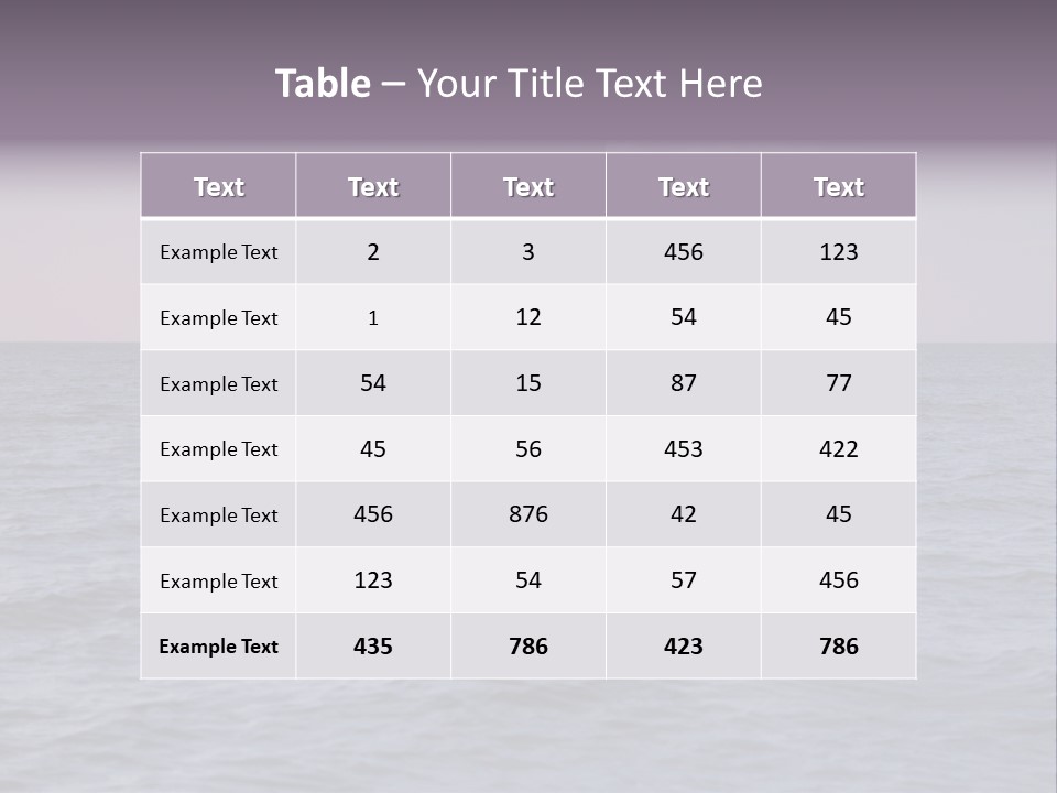 Dark Moonlight Ocean PowerPoint Template