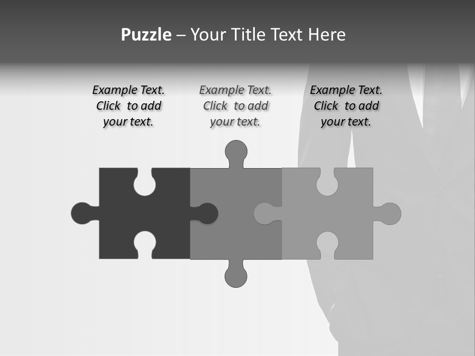 Elegance Shirt Formal Wear PowerPoint Template