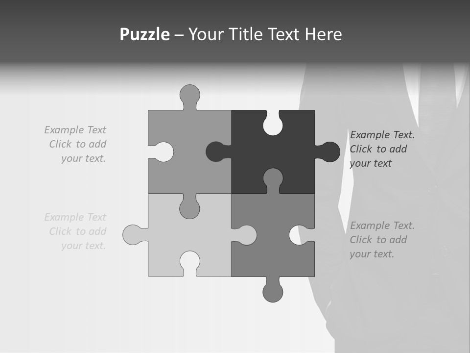 Elegance Shirt Formal Wear PowerPoint Template