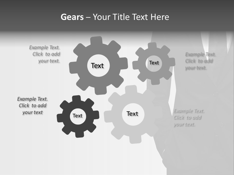 Elegance Shirt Formal Wear PowerPoint Template