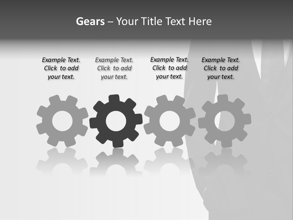 Elegance Shirt Formal Wear PowerPoint Template