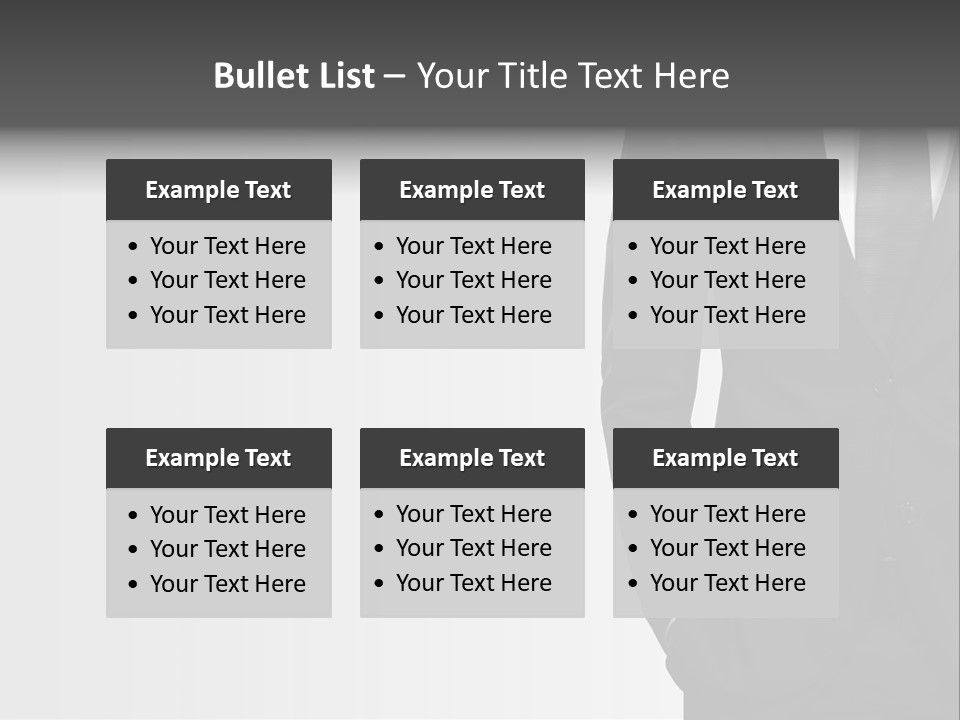 Elegance Shirt Formal Wear PowerPoint Template