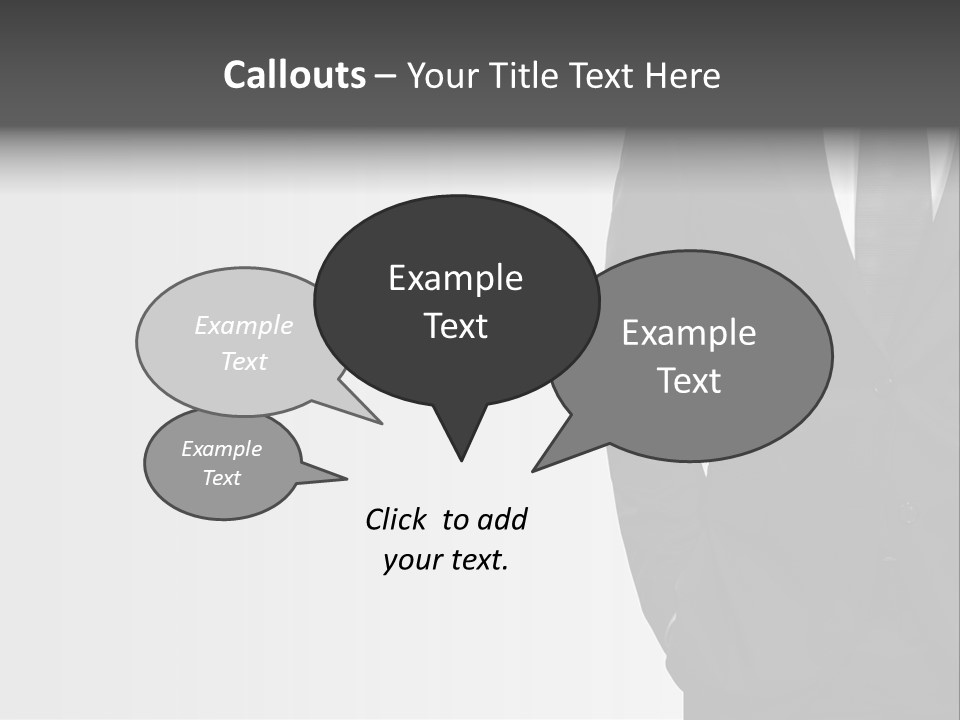 Elegance Shirt Formal Wear PowerPoint Template