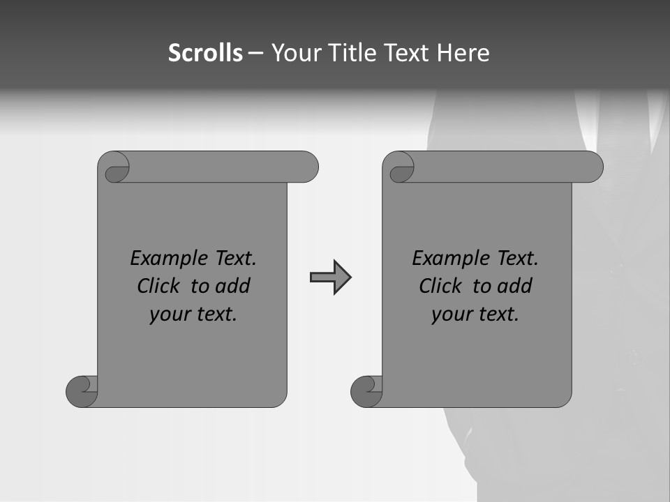 Elegance Shirt Formal Wear PowerPoint Template
