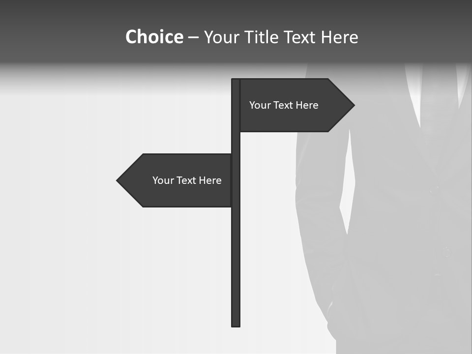 Elegance Shirt Formal Wear PowerPoint Template