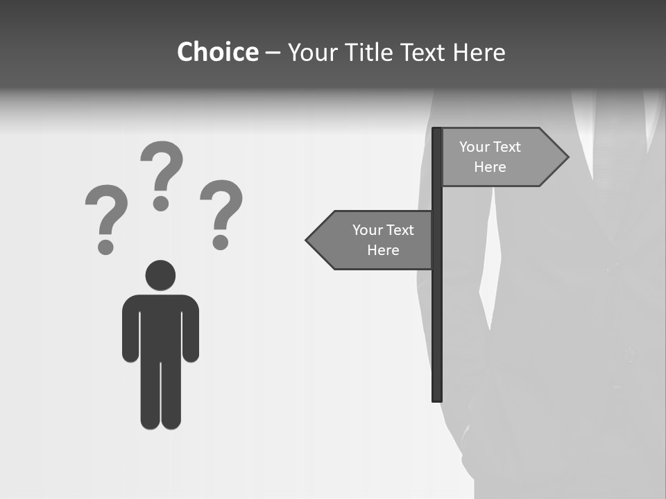 Elegance Shirt Formal Wear PowerPoint Template