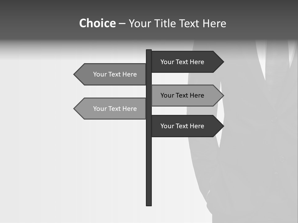 Elegance Shirt Formal Wear PowerPoint Template