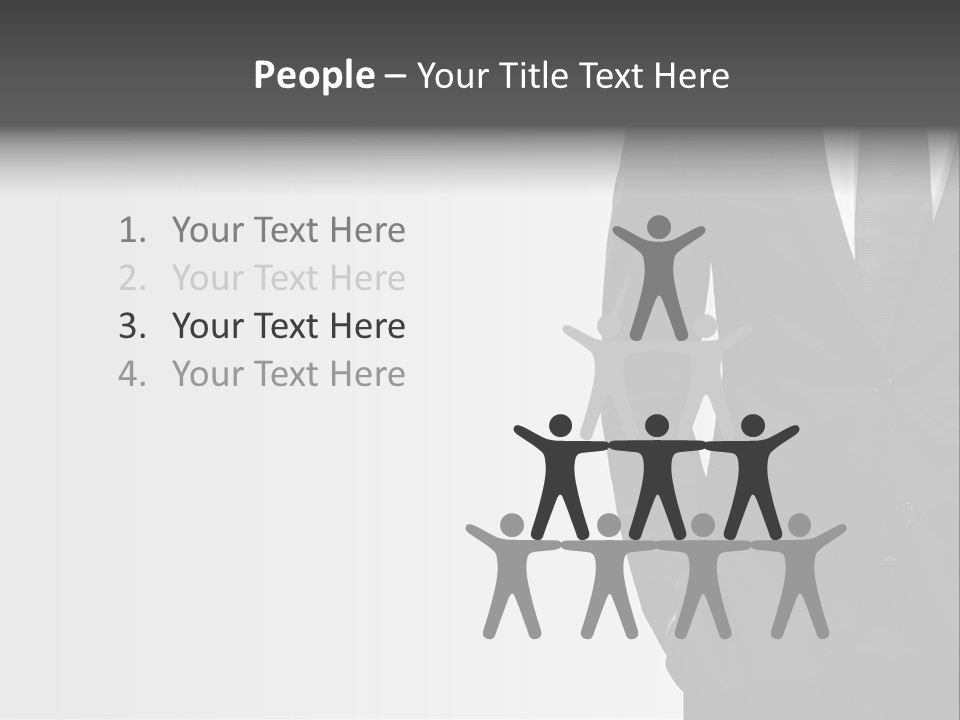 Elegance Shirt Formal Wear PowerPoint Template