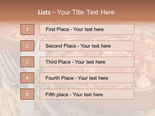 Style Meal Rustic PowerPoint Template