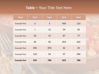 Style Meal Rustic PowerPoint Template