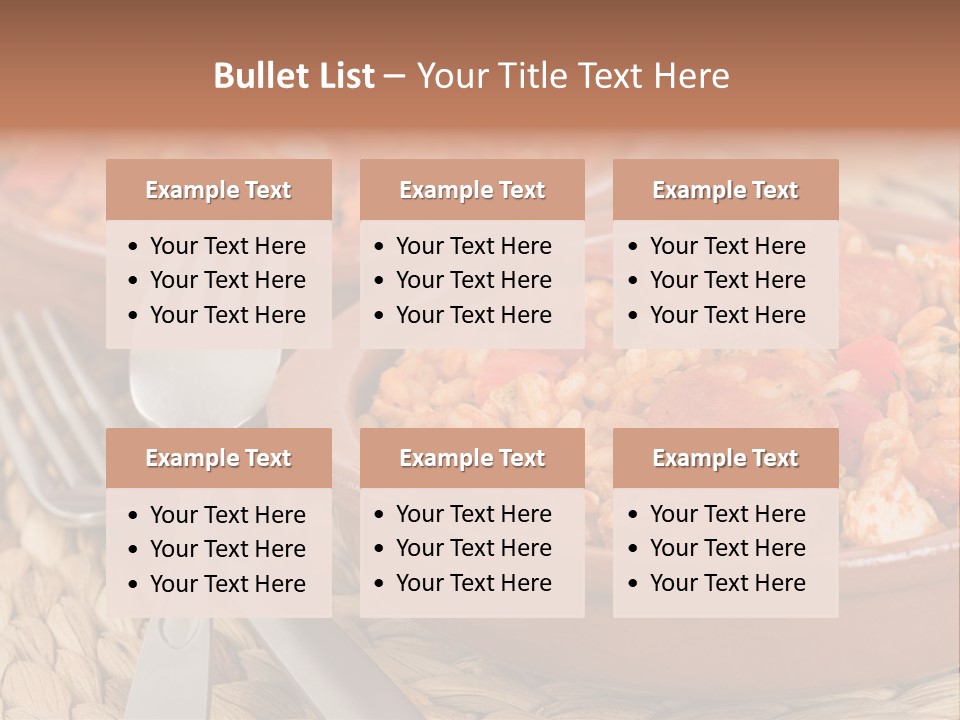 Style Meal Rustic PowerPoint Template