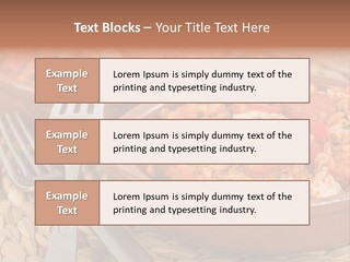 Style Meal Rustic PowerPoint Template