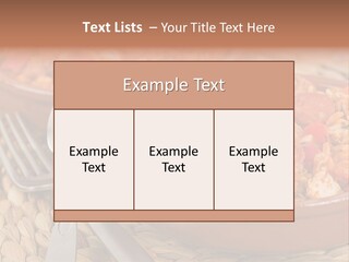 Style Meal Rustic PowerPoint Template