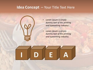 Style Meal Rustic PowerPoint Template