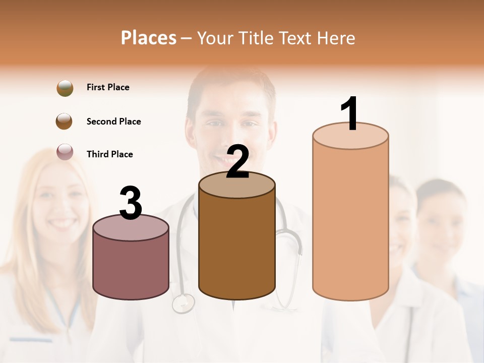 A Group Of Doctors Standing In Front Of A Whiteboard PowerPoint Template