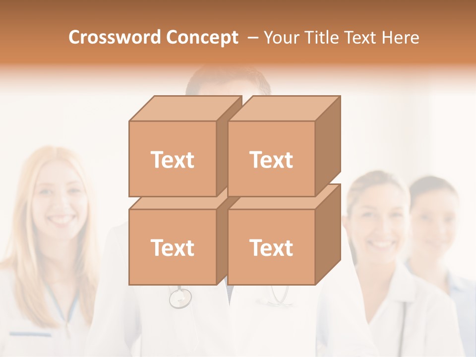 A Group Of Doctors Standing In Front Of A Whiteboard PowerPoint Template