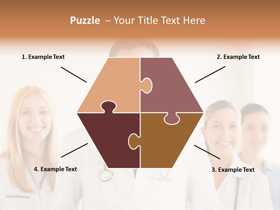 A Group Of Doctors Standing In Front Of A Whiteboard PowerPoint Template