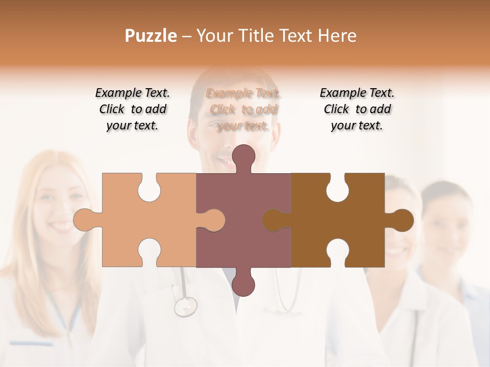 A Group Of Doctors Standing In Front Of A Whiteboard PowerPoint Template