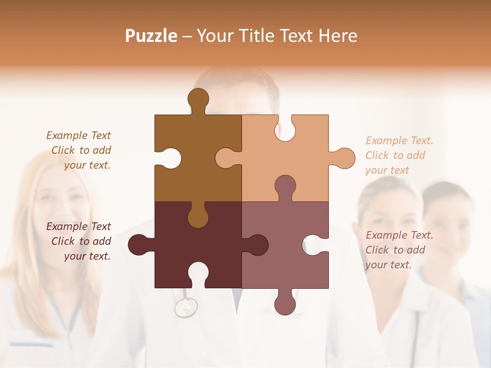 A Group Of Doctors Standing In Front Of A Whiteboard PowerPoint Template