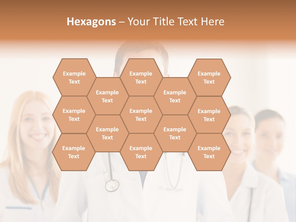 A Group Of Doctors Standing In Front Of A Whiteboard PowerPoint Template