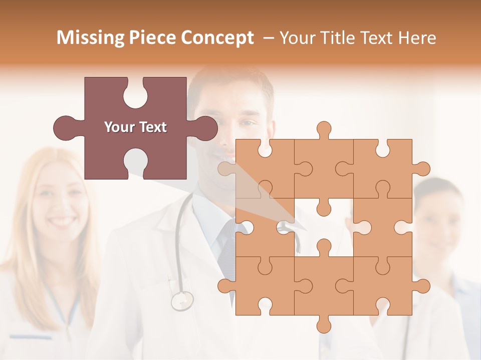 A Group Of Doctors Standing In Front Of A Whiteboard PowerPoint Template