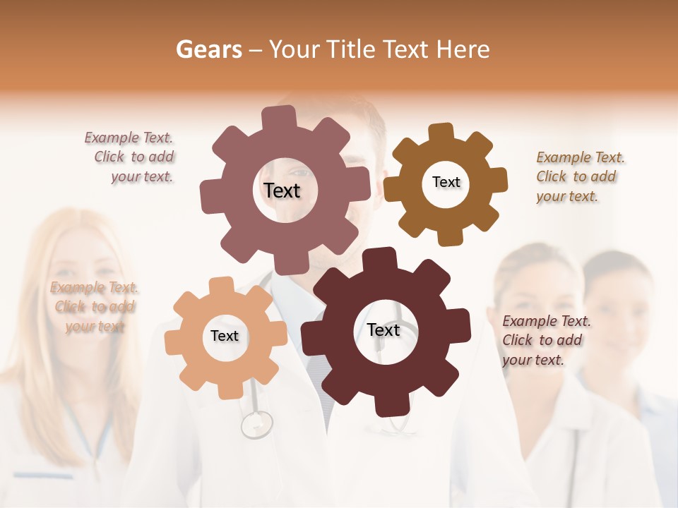 A Group Of Doctors Standing In Front Of A Whiteboard PowerPoint Template
