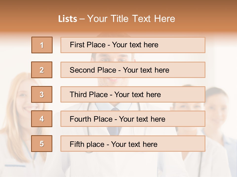 A Group Of Doctors Standing In Front Of A Whiteboard PowerPoint Template